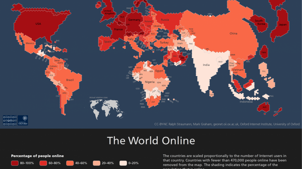 Кои нации прекарват най-много време в интернет?