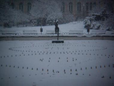 София осъмна с 40 см сняг