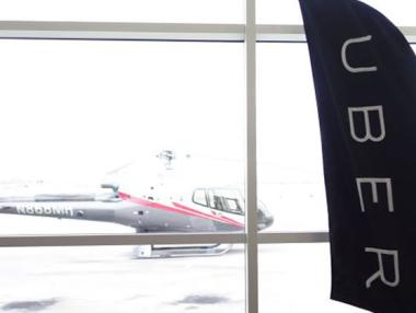 Uber ще превозва и с хеликоптер