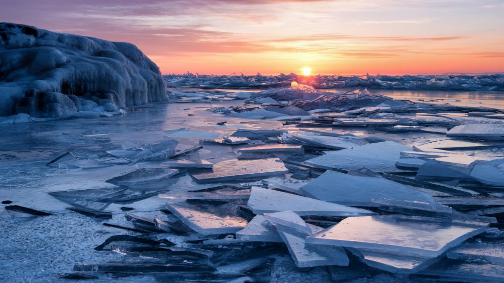 Най-красивите ледени пейзажи на земята