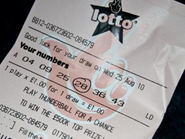 Жена изпра лотариен билет, печелещ над 43 млн. евро