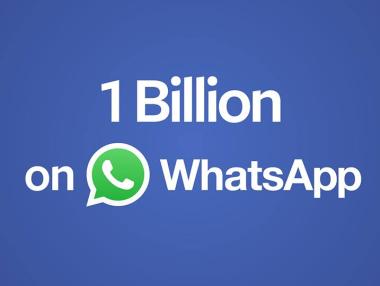 WhatsApp  с 1 милиард потребители