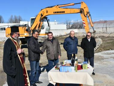 Строят нов завод за строителни смеси край Пловдив