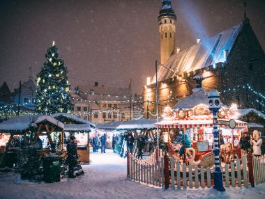 Снежна разходка в Талин