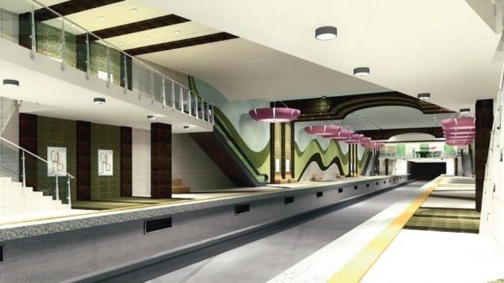 Метростанция „Витоша“ готова през юни