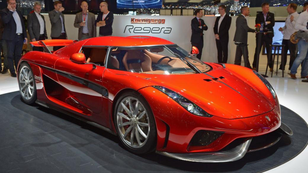 Новият Koenigsegg Regera по-бърз от Bugatti Chiron