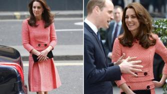 Кейт Мидълтън в тоалет на дизайнер от Велики Преслав