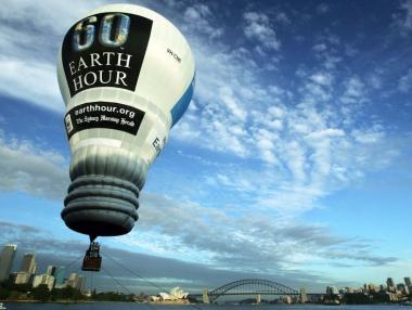 „Часът на Земята“ ще обиколи света с апел за действия срещу климатичните промени