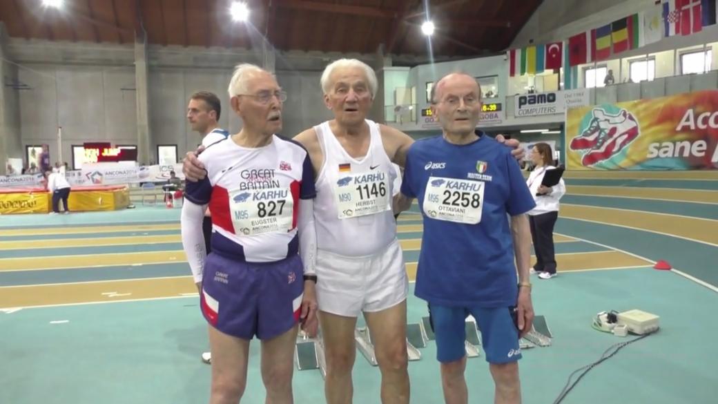 100-годишен атлет подобрява световни рекорди