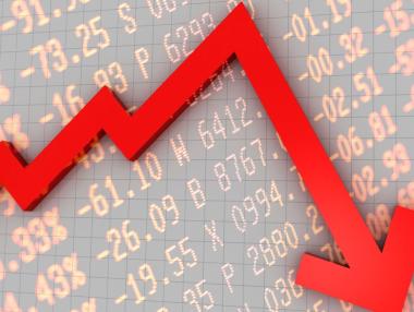 Фондовите пазари на червено след силното понижение на банковите акции