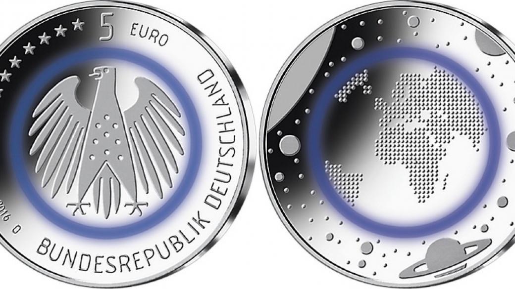 Нова монета от 5 евро влиза в обращение