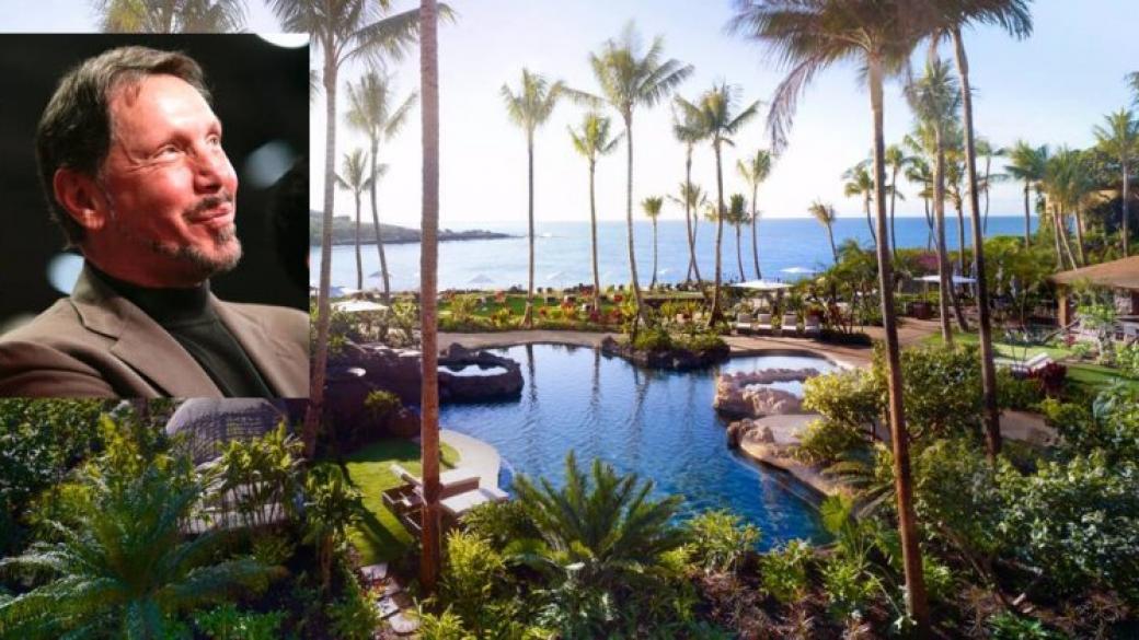 Хотелът на Лари Елисън в Хавай