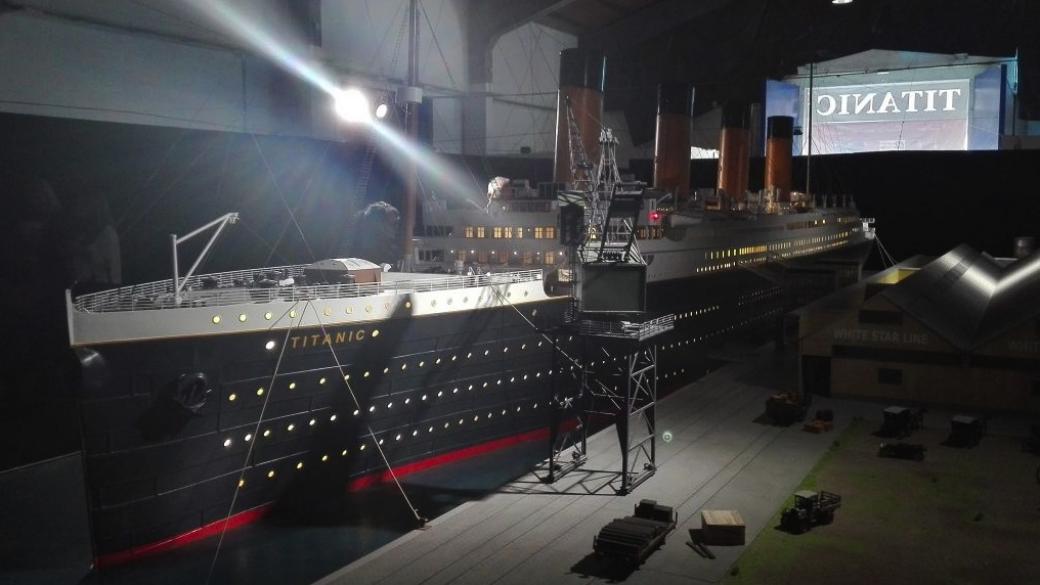 В Испания представиха най-големия модел на Титаник в света
