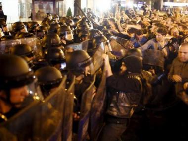 Четвърта поредна вечер на протести в Македония