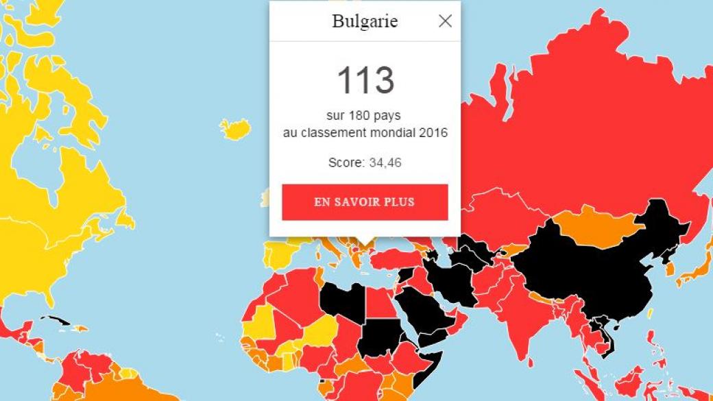 България губи позиции по свобода на словото