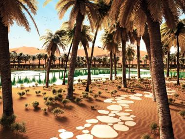 Изграждат най-зеления курорт в света в средата на пустинята