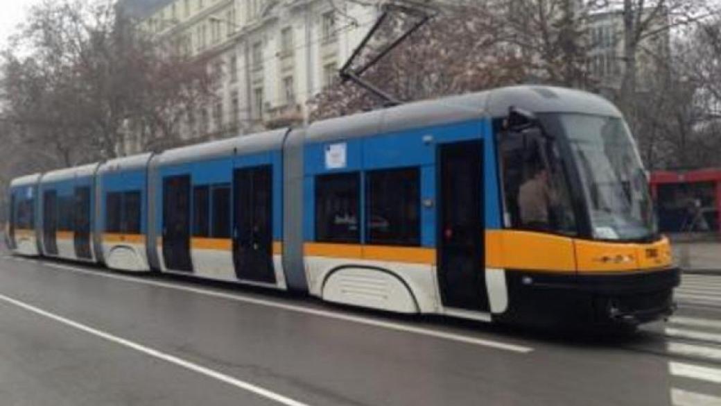 София се сдобива с 5 нови трамвая през август