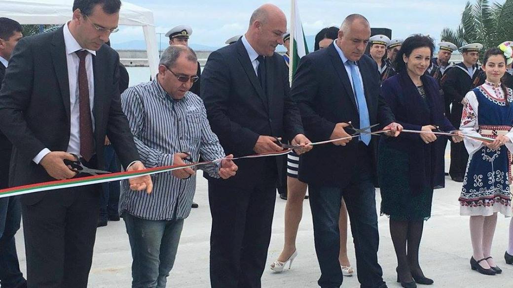 Борисов откри новото рибарско пристанище в Поморие