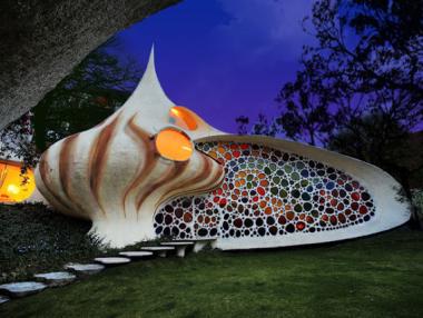 Уникална къща-охлюв