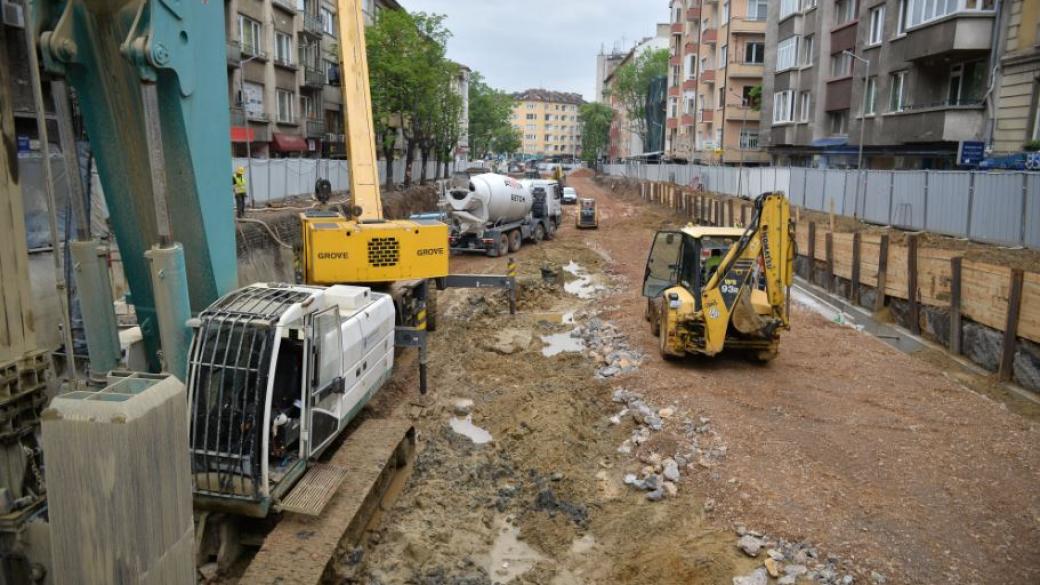 Нови ремонти в София заради метрото