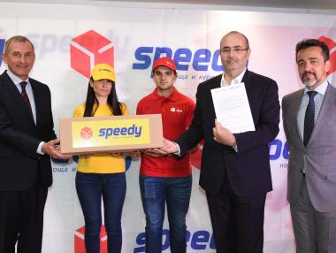 „Спиди“ пуска пощенска услуга от офис до офис