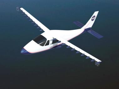 НАСА прави напълно електрически самолет