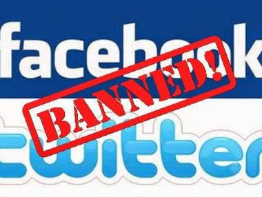 Още една държава забрани Facebook и Twitter