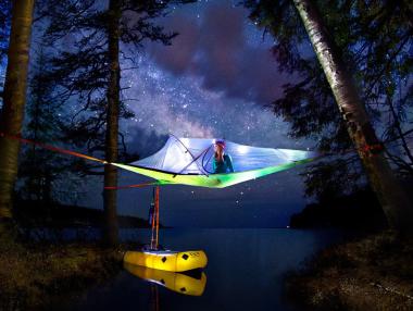 Новият хит – палатка във въздуха