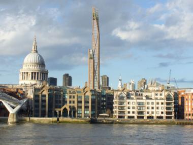 Най-високата дървена кула в Лондон