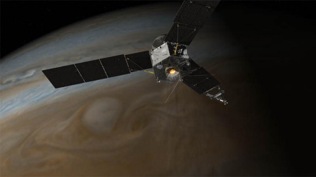 Мисията успешна: спътникът Джуно в орбита около Юпитер