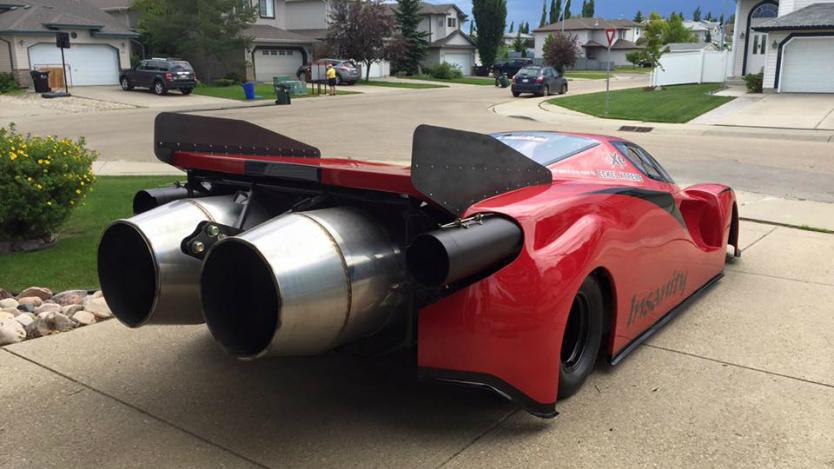 Канадец направи от Ferrari ракета