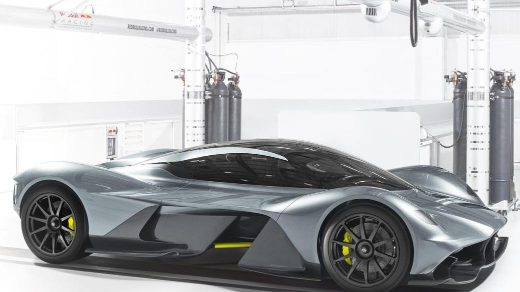 Първи снимки на суперавтомобила на Aston Martin и Red Bull
