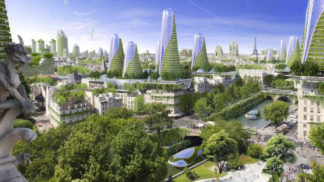 Издигат 8 вида еко кули в Париж до 2050 г.