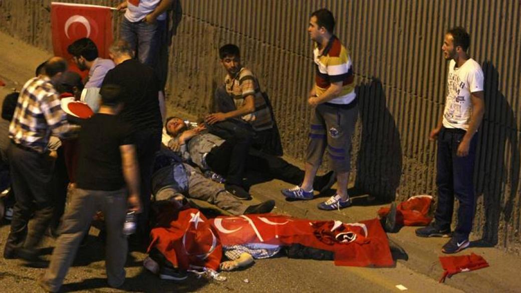 Жертвите на опита за преврат в Турция нараснаха