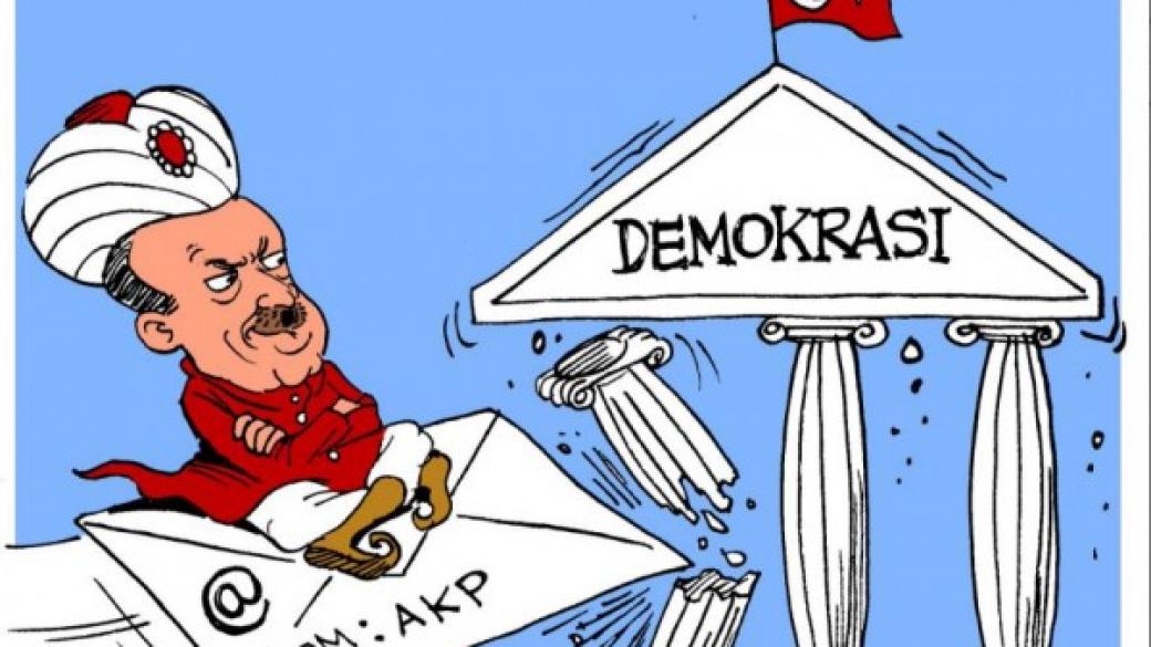WikiLeaks публикува 300 хил. писма на партията на Ердоган