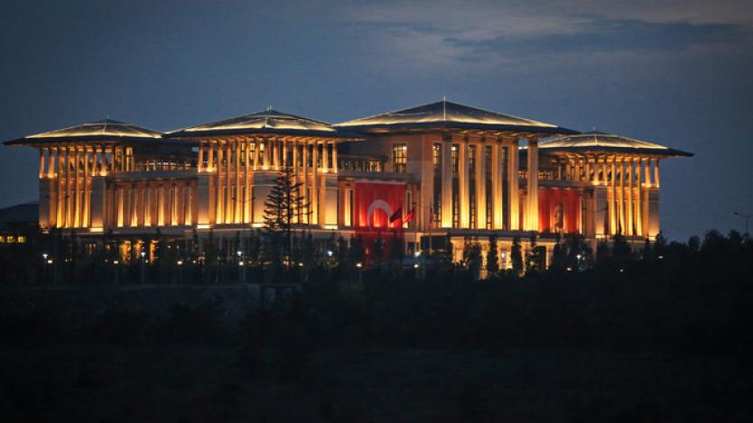 Новият палат на Ердоган