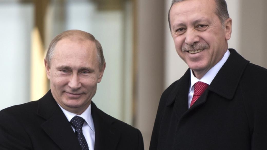 Ердоган и Путин се срещат през август