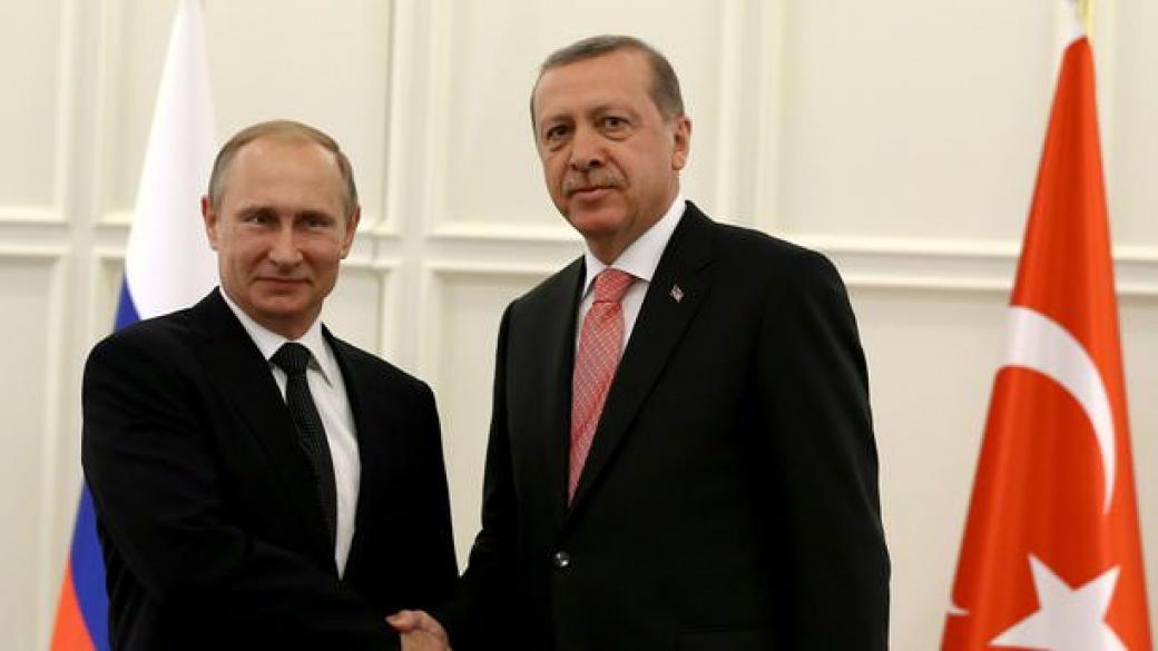 Путин и Ердоган се срещат на 9 август