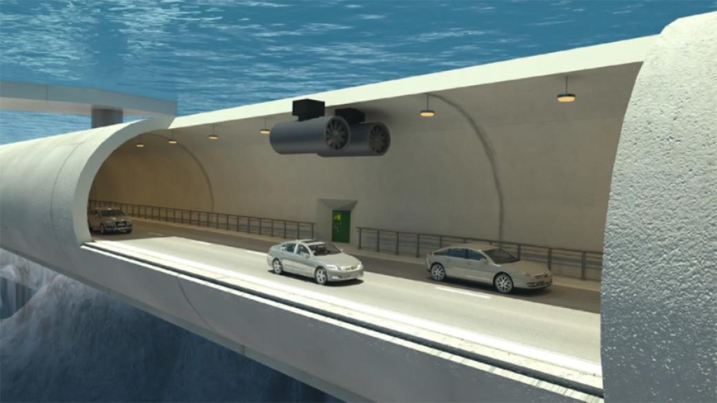 Норвегия строи плаващи подводни магистрали