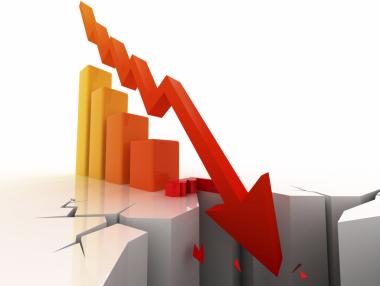 Спад в индустрията, търговията и строителството