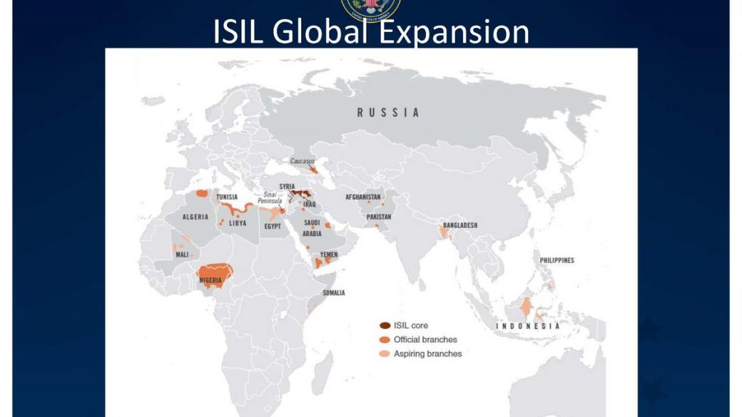 „Ислямска държава“ действа в 18 страни