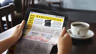 Apple прави сгъваем дигитален вестник