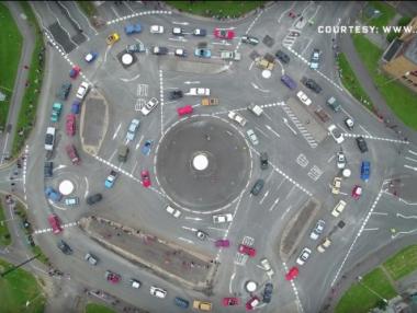 Най-страшното кръгово кръстовище