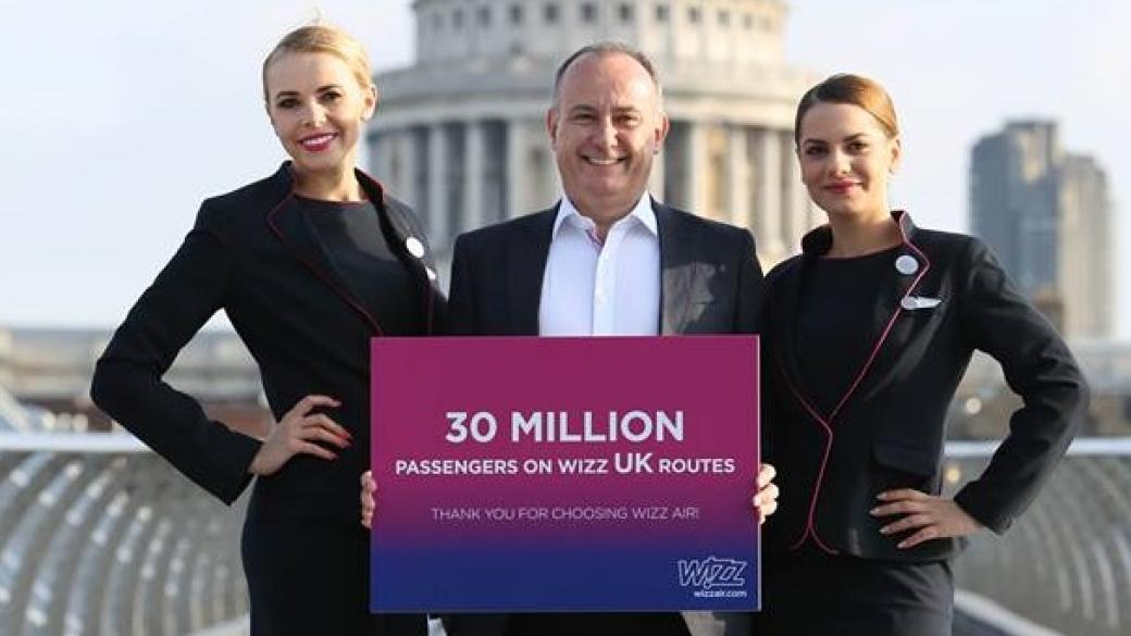 Wizz Air пуска 20% намаление на полетите до Острова