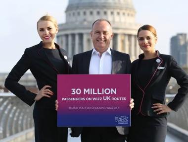 Wizz Air пуска 20% намаление на полетите до Острова