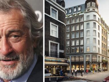 Де Ниро строи луксозен хотел в Лондон