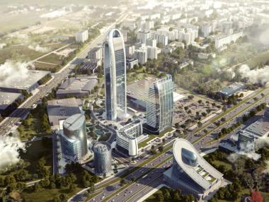 Строят първия небостъргач в София