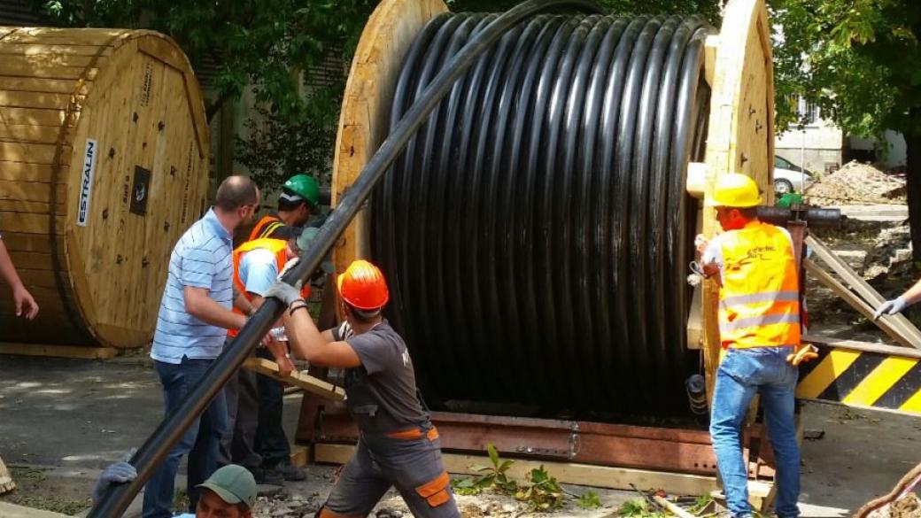 Започна полагането на нов кабел 110 kV на ЧЕЗ в София