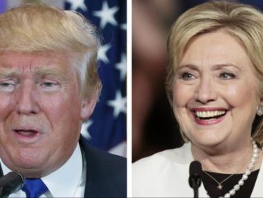 Доналд Тръмп води с 2% пред Хилари Клинтън