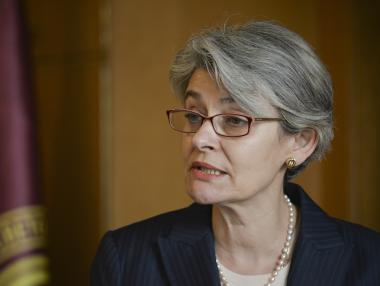 Ирина Бокова остава кандидатът за ООН